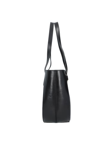 The Bridge Bettina Shopper Tasche Leder 30 cm in nero