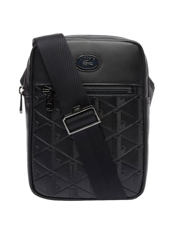 Lacoste Nomogramme - Umhängetasche 21 cm in schwarz