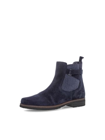 Gabor Chelsea Boots in blau