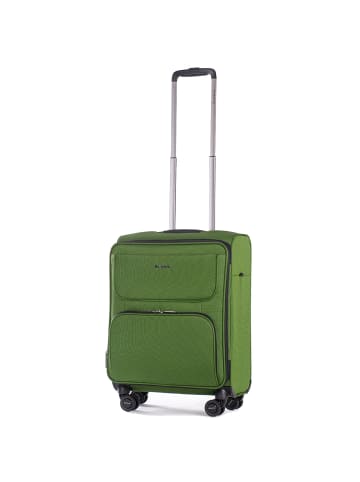 Stratic Bendigo Light Plus 4-Rollen Kabinentrolley 54 cm in green