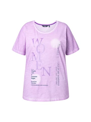 Ulla Popken Shirt in lavendel