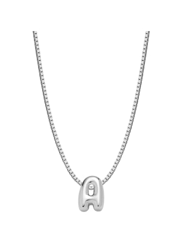 Glanzstücke München Kette Buchstabe A aus Sterling Silber in silber