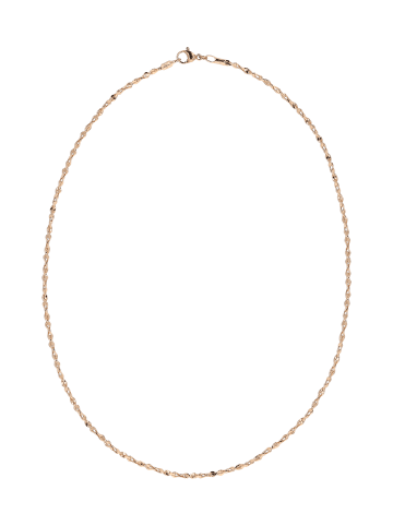 faina Women Chain Necklace in Rose Gold