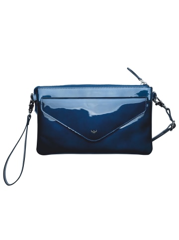 Golden Head Carrara Clutch Geldbörse RFID Schutz Leder 22 cm in blau