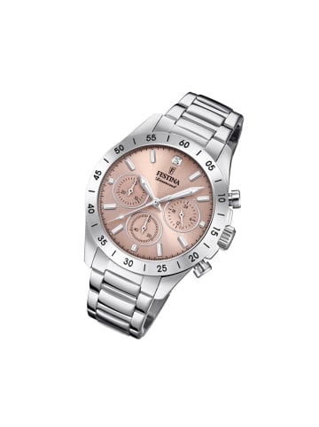 Festina Chronograph-Armbanduhr Festina Boyfriend silber mittel (ca. 39mm)