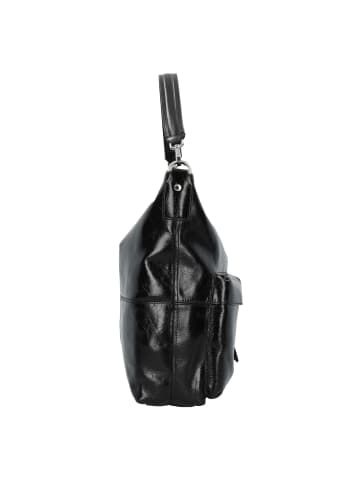 LIEBESKIND BERLIN LK 204 Schultertasche Leder 43 cm in black