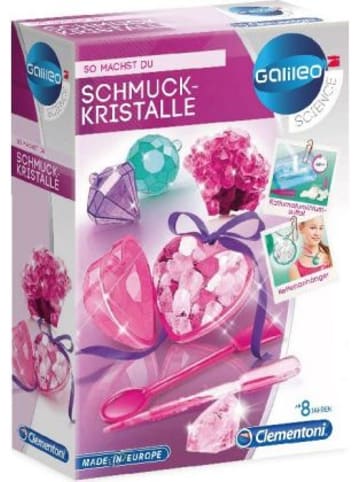 Clementoni Spiel - Schmuckkristalle (Experimentierkasten)