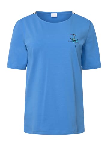 LAURASØN Shirt in azurblau