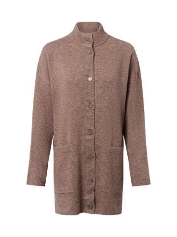 Franco Callegari Strickjacke in melange grau - 0002