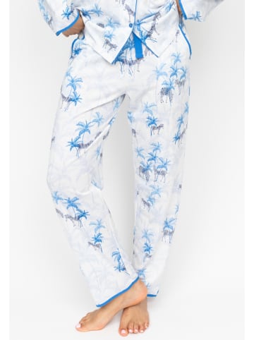 Cyberjammies Lyla Zebra Printed Jersey in Weiss