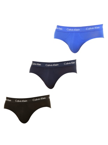 CALVIN KLEIN UNDERWEAR 3er-Set: Slip in Multicolored