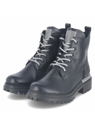 rieker Schnürstiefel in schwarz