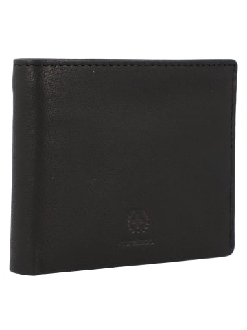 Strellson Blackwall Myles Geldbörse RFID Schutz Leder 12 cm in black