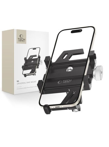 TechProtect V1 Fahrrad Handyhalter Universal Schwarz