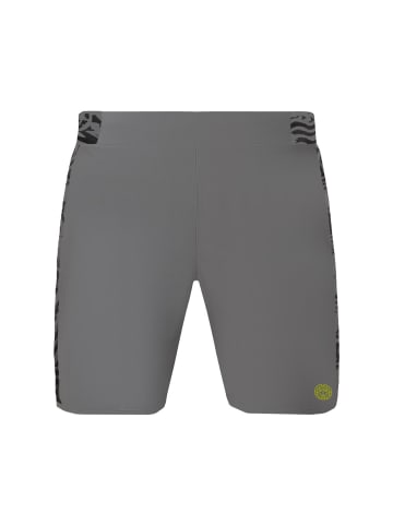 BIDI BADU Taye Tech Shorts - mint/light yellow in dunkelgrau