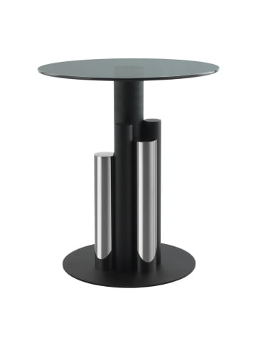 Kayoom Beistelltisch Ontario in silber - grau