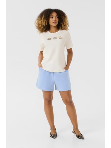 CULTURE T-shirt CUdara Relaxed fit in Spring Gardenia