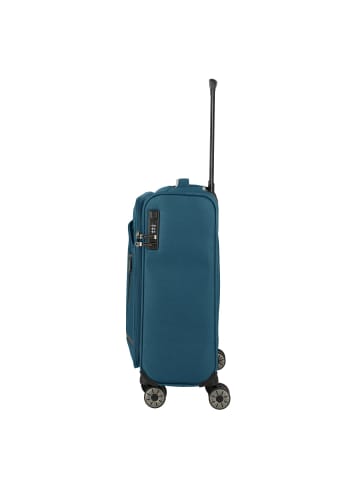 travelite Jetpack Light 4 Rollen Kabinentrolley 55 cm petrol