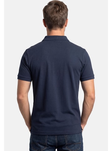 Ragman Poloshirt Basic in Schwarz / dunkelblau
