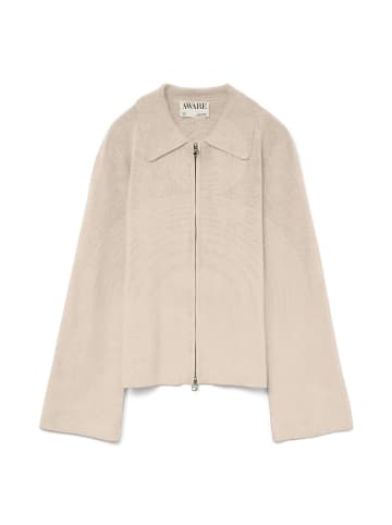 Vero Moda Strickjacke in Whitecap Gray