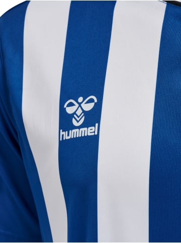 Hummel Hummel Das Hmlcore Xk Striped Jersey S/S Bietet Hervorragenden Komfort Dank Des Interlock-Gewebes, Das Viel Dehnbarkeit Und Bewegungsflexibilität Bietet. in TRUE BLUE/WHITE