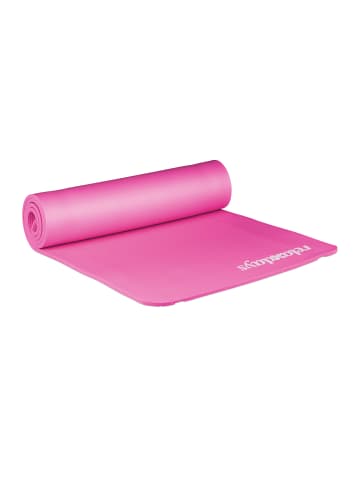 relaxdays Yogamatte in Pink - (B)60 x (H)1 x (T)180 cm