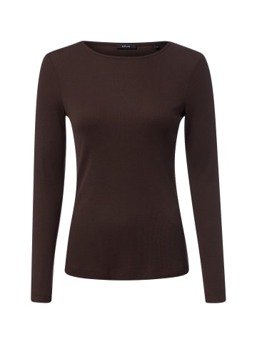OPUS Langarmshirt Smallo in schoko