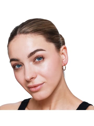 Steel_Art Creolen Damen Amelie goldfarben in goldfarben