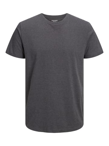 JACK & JONES PLUS T-shirt in Dark Grey Melange