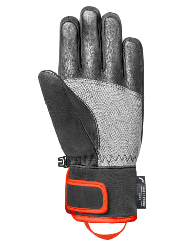 Reusch Fingerhandschuhe Worldcup Warrior R-TEX® XT Junior in 7588 blck/silver/fluo red