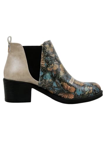 Dogo Eve Boots Moths And Butterflies in Beige