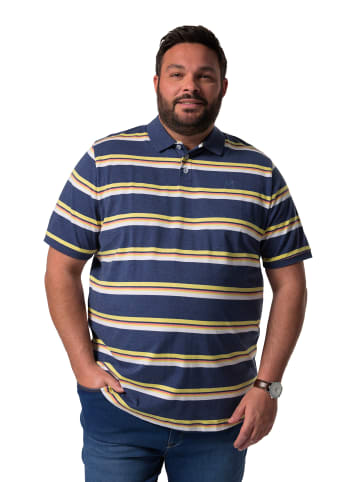 Men Plus Poloshirt in ultramarin