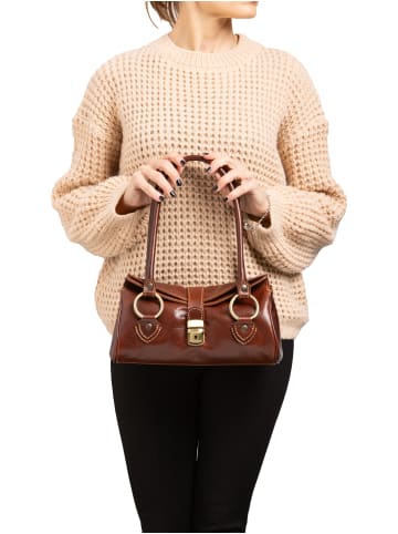Viola Castellani Tasche mit Henkel in BROWN