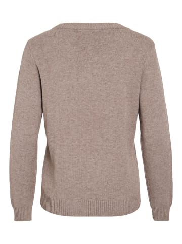 Vila Strickpullover in Falcon