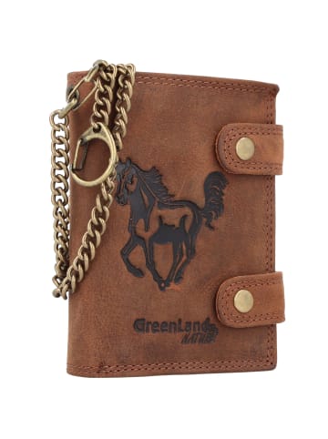 Greenland Nature Montenegro Geldbörse RFID Leder 9 cm in horse