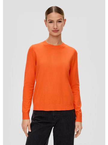 s.Oliver Strickpullover langarm in Orange