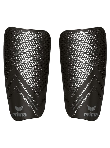 erima Erwachsene Schienbeinschoner in schwarz/silber