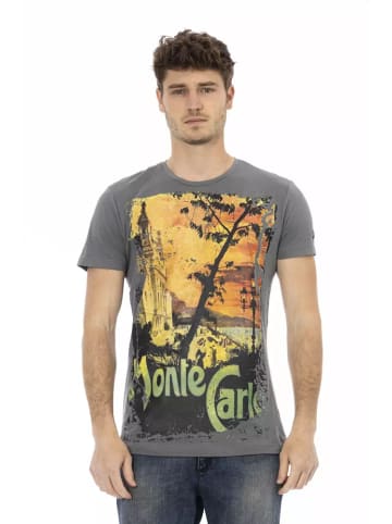 Trussardi Action Grau Baumwolle Herren T-Shirt