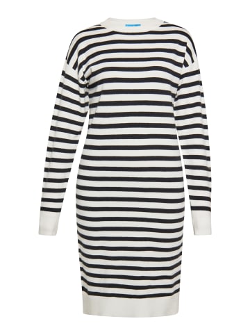SANIKA Kleid in WEISS SCHWARZ