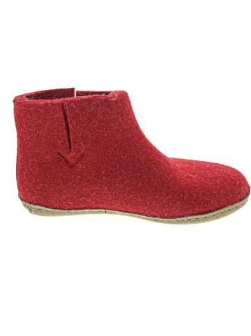 glerups Low Boot Hausschuh Rot