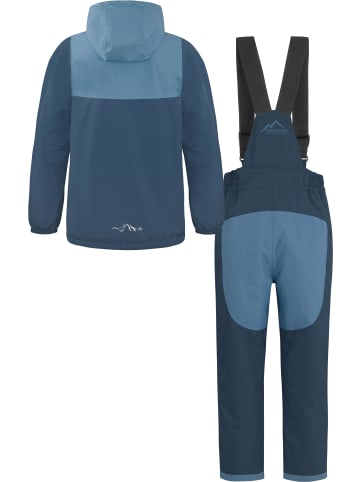 Normani Outdoor Sports Kinder WinterSet Thermohose und Windbreaker in Navy