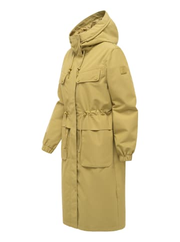 Navahoo Langmantel Kirschwind 14 in Urban Khaki