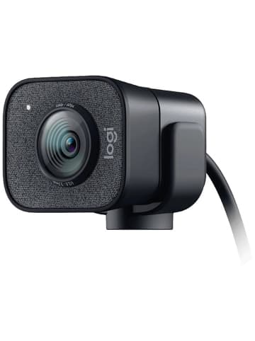 Logitech Full HD-Kamera mit USB-C für Live-Streams und Content in Schwarz