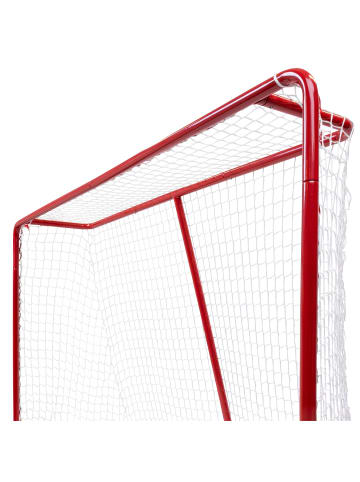 Prosport Streethockey-Tor in Rot 160x58x115