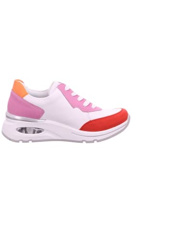 remonte Lowtop-Sneaker in flamme/weiss/flieder
