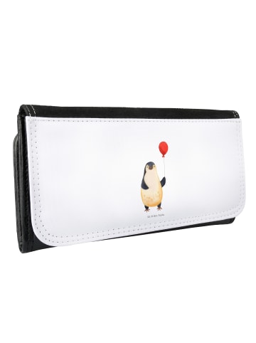 Mr. & Mrs. Panda Wallet Pinguin Luftballon ohne Spruch in Weiß