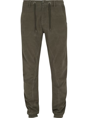 Urban Classics Trousers - Sweat in olive