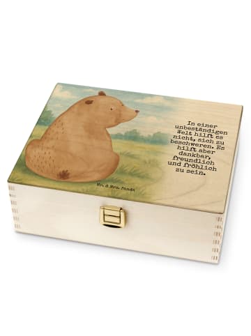 Mr. & Mrs. Panda Teebeutel Aufbewahrung Bär Schulterblick Design... in Weiß