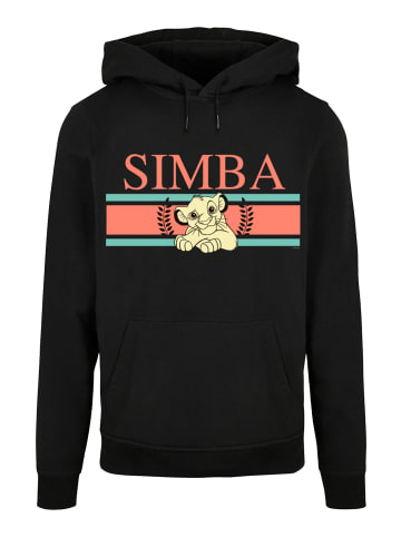 F4NT4STIC Basic Hoodie Disney König der Löwen Simba Stripes in schwarz