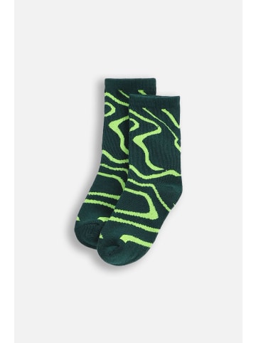 Coccodrillo Socken in grün